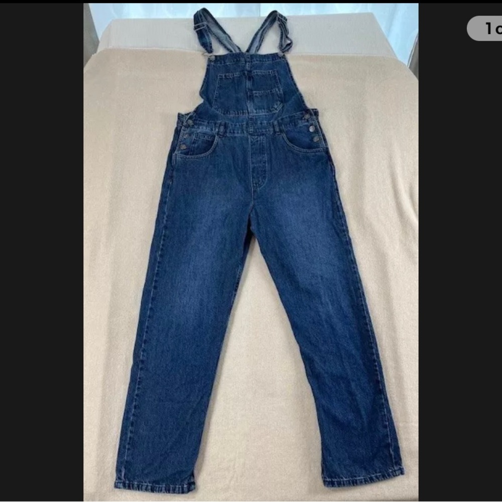 FREE PEOPLE OVERALLS MEDIUM